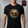 Cure Bowl Central Dueling Helmets Old Dominion University vs South Florida At Camping World Stadium On December 17 2025 Unisex T-Shirt