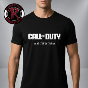 Call Of Duty Movie In Theaters on June 30 2028 Unisex T-Shirt