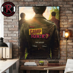 Camp Rock 3 First Poster On Disney Plus August 2026 Poster Canvas Decor