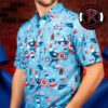 Captain America Red Fightin Blue RSVLTS Hawaiian Shirt Captain America Red Fightin Blue RSVLTS Hawaiian Shirt