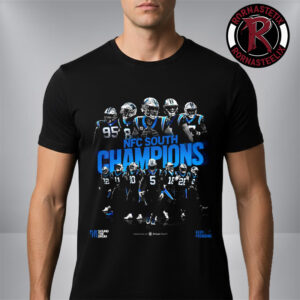 Carolina Panthers NFL The Champions 2025 NFC South Championship Unisex T-Shirt