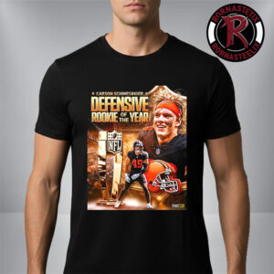 Carson Schwesinger Cleveland Browns NFL 2025 Defensive Rookie Of The Year Unisex T-Shirt