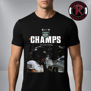 Celebrates Army Black Knight 2025 Wasabi Fenway Bowl Champions Unisex T-Shirt