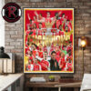 Congrats Wyndham Clark Champions 4th Career PGA Tour The CJ Cup Byron Nelson 2026 Poster Canvas Decor