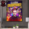 Celebrates Carolina Panthers NFL 2025 NFC South Champions First Time In 10 Years Poster Canvas Decor Celebrates Carolina Panthers NFL 2025 NFC South Champions First Time In 10 Years Poster Canvas Decor