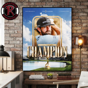 Celebrates Cameron Young Champions The Players 2026 Poster Canvas Decor