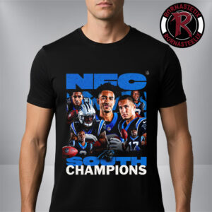 Celebrates Carolina Panthers NFL 2025 NFC South Champions First Time In 10 Years Unisex T-Shirt