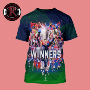 Celebrates Crystal Palace FC Champions UEFA Conference League 2026 Leipzig 2026 All Over Print Shirt
