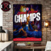 Celebrates Man City FC Winners Carabao Cup Final 2026 Poster Canvas Decor