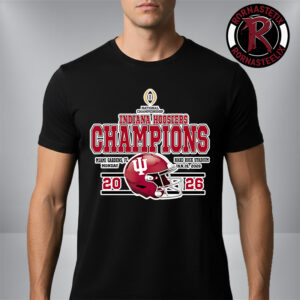 Celebrates Indiana Hoosiers The Champions College Football Playoff National Championship 2026 Unisex T-Shirt