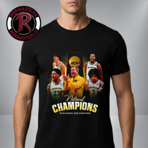 Celebrates Michigan Wolverines NCAA Men’s Basketball Wins National Champions 2026 Unisex T-Shirt