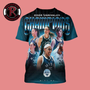 Celebrates Mist BC Champions 2026 Unrivaled Championship All Over Print Shirt