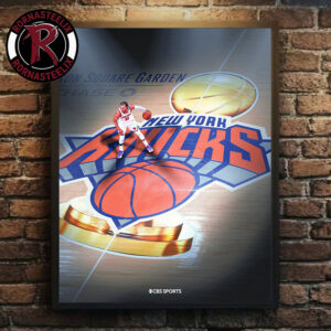 Celebrates New York Knicks NBA Finals 2026 Eastern Conference Champions First Time In 27 Years Poster Canvas Decor