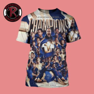 Celebrates Paris Saint-Germain Champions Intercontinental Cup 2025 Championship All Over Print Shirt