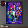 Celebrates Paris Saint Germain Champions UEFA Champions League 2025 26 Back 2 Back Wins Poster Canvas Decor