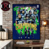 Celebrates Seattle Seahawks Champions NFC Championship 2025-26 Poster Canvas Decor