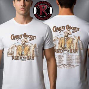 Charley Crockett Age Of The Ram Tour 2026 Schedule Tour Dates Unisex T-Shirt Two Sided