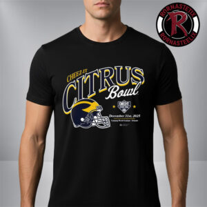 Cheez-It Citrus Bowl Helmet Shirt Michigan December 31 2025 At Camping World Stadium Orlando Unisex T-Shirt