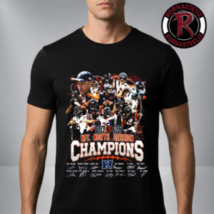 Chicago Bears NFC North Division Champions 2025 Signature Unisex T-Shirt