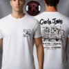 Circle Jerks With Gorilla Biscuits And Negative Approach Merch Tee North America Tour 2026 Schedule Unisex T-Shirt Two Sided Circle Jerks With Gorilla Biscuits And Negative Approach Merch Tee North America Tour 2026 Schedule Unisex T-Shirt Two Sided