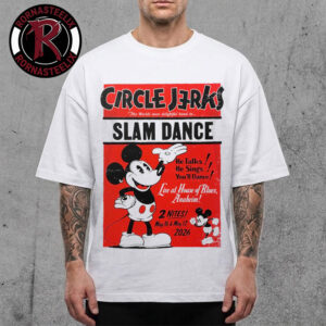 Circle Jerks Live At House Of Blues Anaheim On May 16-17 2026 Unisex T-Shirt