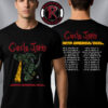 Circle Jerks With Gorilla Biscuits And Negative Approach Merch Tee North America Tour 2026 Schedule Unisex T-Shirt Two Sided Circle Jerks With Gorilla Biscuits And Negative Approach Merch Tee North America Tour 2026 Schedule Unisex T-Shirt Two Sided