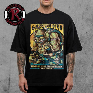 Claypool Gold Summer Tour 2026 Primus Claypool Lennon Delirium And Frog Brigade Show At Starlight Theatre Kansas City On May 28 2026 Unisex T Shirt