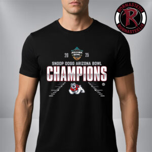 Congrats Fresno State Bulldogs Champions Snoop Dogg Arizona Bowl 2025 Unisex T-Shirt