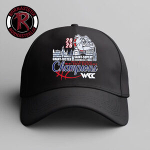 Congrats Gonzaga Bulldogs Champions 2026 WCC Men?s Basketball Mascot Hat Cap