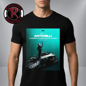 Congrats Kimi Antonelli Mercedes AMG Petronas F1 Youngest Championship Leader Japanese Grand Prix 2026 Unisex T-Shirt