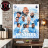 Congrats Manchester City Champions Carabao Cup Final 2026 Poster Canvas Decor