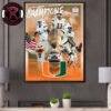 Congrats Mike Vrabel New England Patriots Coach Of The Year 2026 Poster Canvas Decor