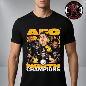 Congrats Pittsburgh Steelers NFL 2025 AFC North Champions Unisex T-Shirt