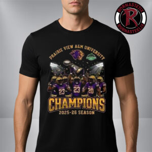 Congrats Prairie View A&M University Winner Bowl 2025 Champions 2025-26 Season Unisex T-Shirt