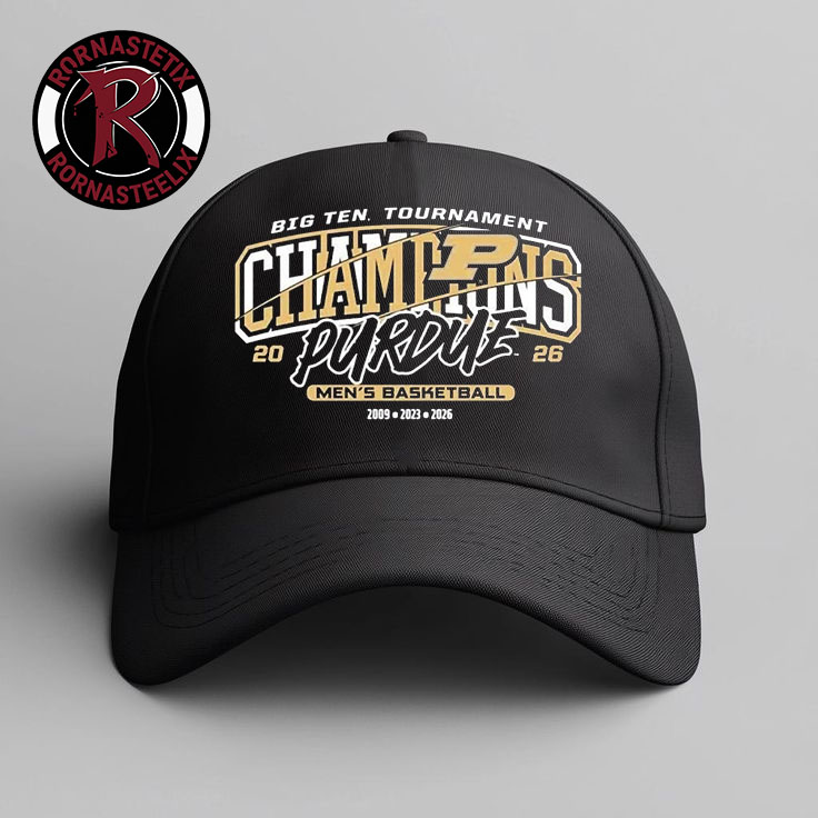 Congrats Purdue Boilermakers 2026 Big Ten Men?s Basketball Tournament Champions Hat Cap Congrats Purdue Boilermakers 2026 Big Ten Men?s Basketball Tournament Champions Hat Cap