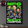 Congrats Pittsburgh Steelers NFL 2025 AFC North Champions Poster Canvas Decor Congrats Pittsburgh Steelers NFL 2025 AFC North Champions Poster Canvas Decor