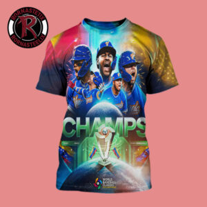 Congrats Venezuela Baseball Champions World Baseball Classic 2026 First Time In History All Over Print Shirt
