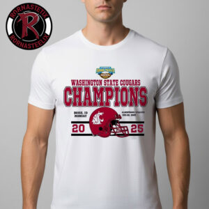 Congrats Washington State Cougars Potato Bowl Champions 2025 Famous Idaho Potato Bowl Unisex T-Shirt