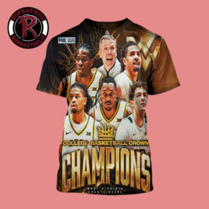 Congrats West Virginia Mountaineers Champions College Basketball Crown 2026 All Over Print Shirt