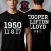 Cooper Clifton Lloyd NBA Pioneers 75 The First Black Player To Be Drafted Unisex T-Shirt Two Sided Cooper Clifton Lloyd NBA Pioneers 75 The First Black Player To Be Drafted Unisex T-Shirt Two Sided