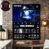 Minnesota Vikings NFL Season 2026 Schedule Poster Canvas Decor