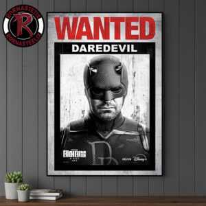 Daredevil Born Again Season 2 Official New Poster Movie On March 25 2026 Poster Canvas Decor