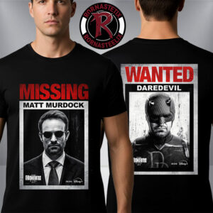 Daredevil Born Again Season 2 Official New Poster Movie On March 25 2026 Unisex T-Shirt Two Sided