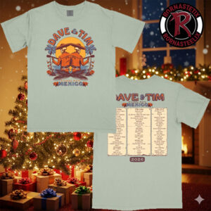 Dave Matthews And Tim Reynolds Riviera Maya Mexico 2026 Setlist Unisex T-Shirt