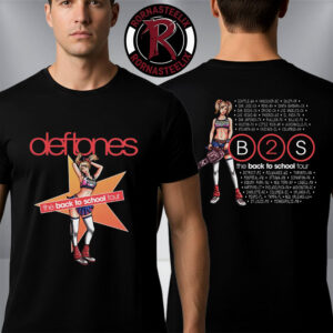 Deftones ft Juliet B2S The Back To School Tour 2026 Unisex T-Shirt Two Sided