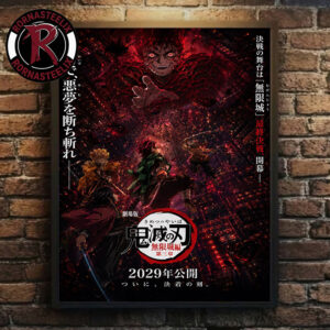 Demon Slayer Infinity Castle Part 2 Final Arc 2029 Poster Canvas Decor