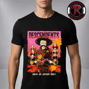 Descendents Venue Poster Show Tonight At Rialto Theatre On March 4 2026 Tucson AZ Unisex T-Shirt
