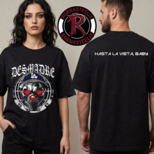 Desmadre D800 Hasta La Vista Baby Unisex T Shirt Two Sided