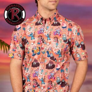 Disney Lilo And Stitch Ohana Means Family RSVLTS Men And Women Hawaiian Shirt