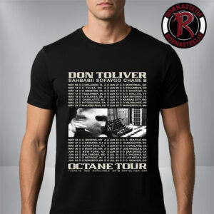 Don Toliver The Octane Tour 2026 Venue Tour Dates Unisex T-Shirt